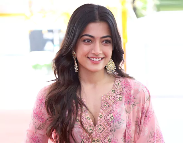 Rashmika at Rainbow Opening